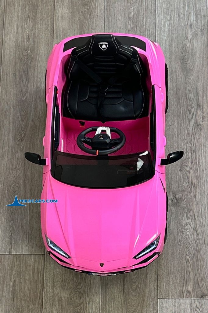 Lamborghini Urus rosa 12v coche electrico ninos