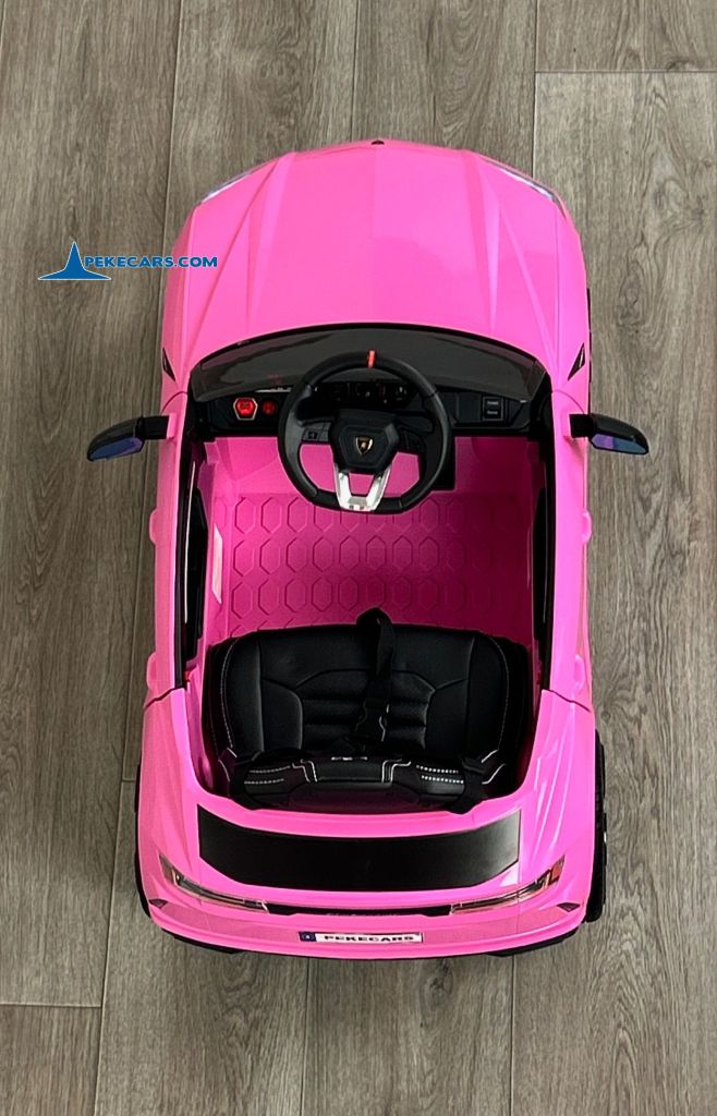 Lamborghini Urus rosa 12v coche electrico ninos