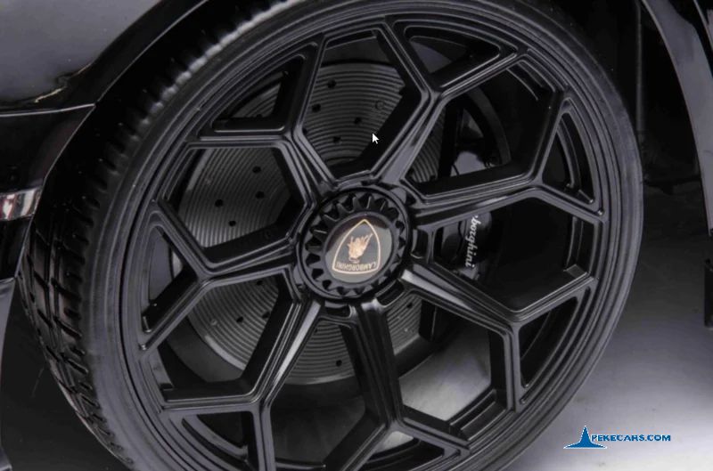 Lamborghini aventador 24v negro