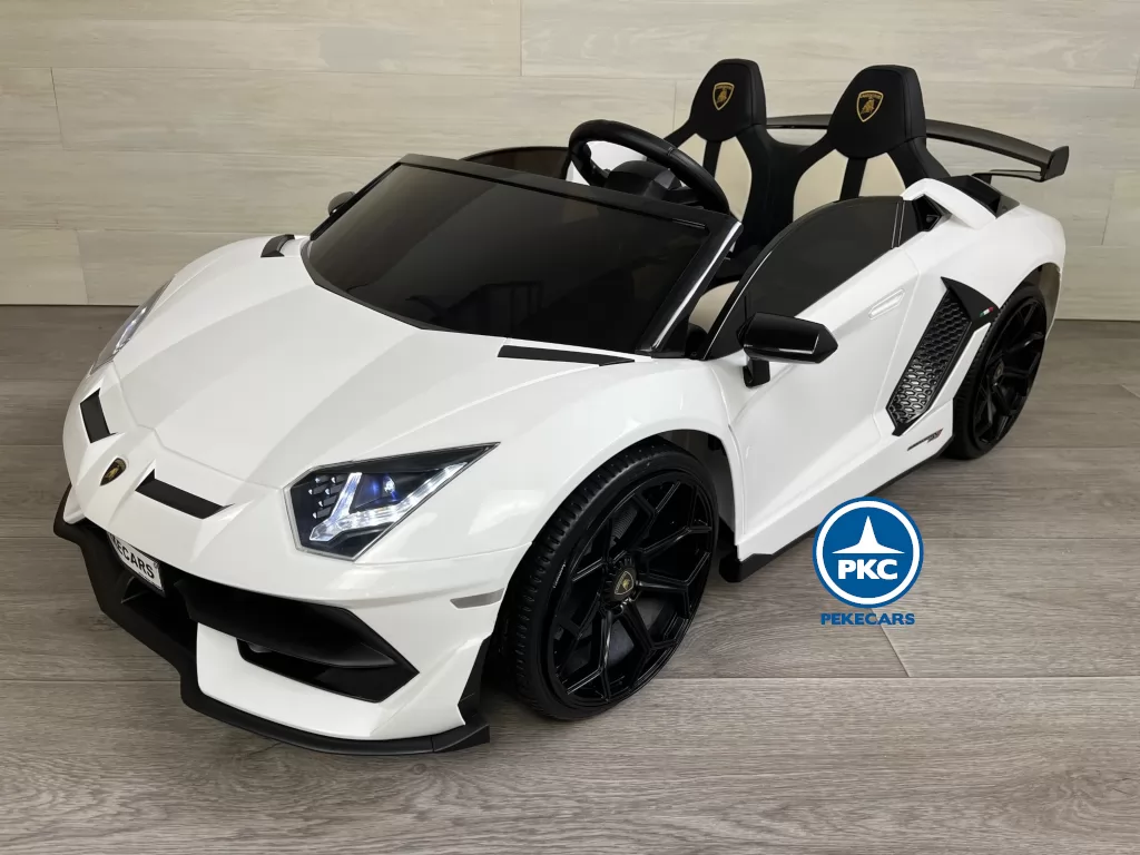 Lamborghini aventador 24v blanco principal