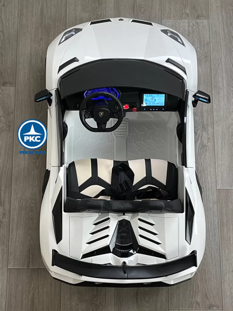Lamborghini aventador 24v blanco