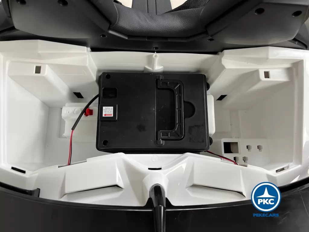 Lamborghini aventador 24v blanco bateria
