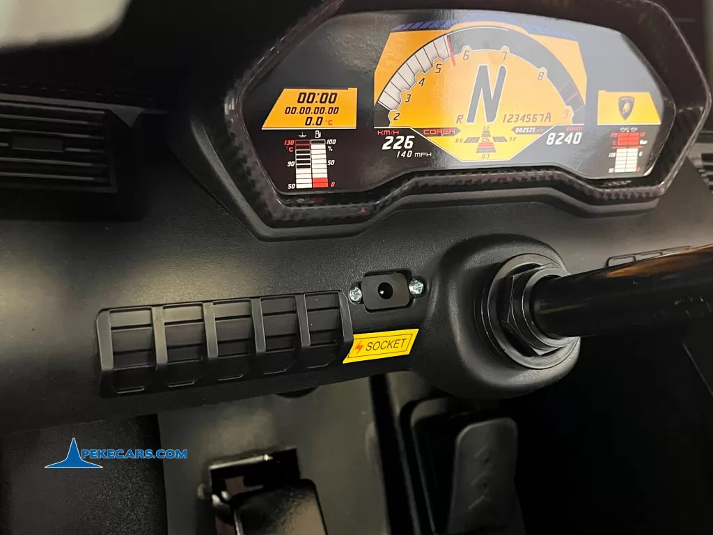 coches teledirigidos lamborghini aventador sv 24v rosa cuentakilometros