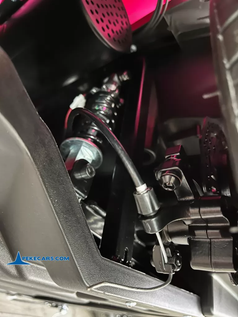 coches teledirigidos lamborghini aventador sv 24v rosa interior sistema freno