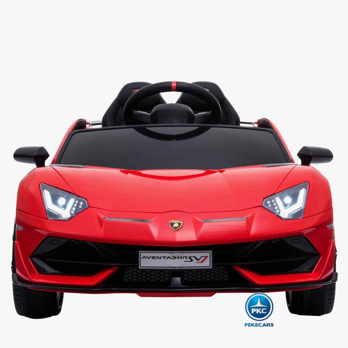 Coche Eléctrico para niños Lamborghini Aventador SVJ 12V Rojo Pintado