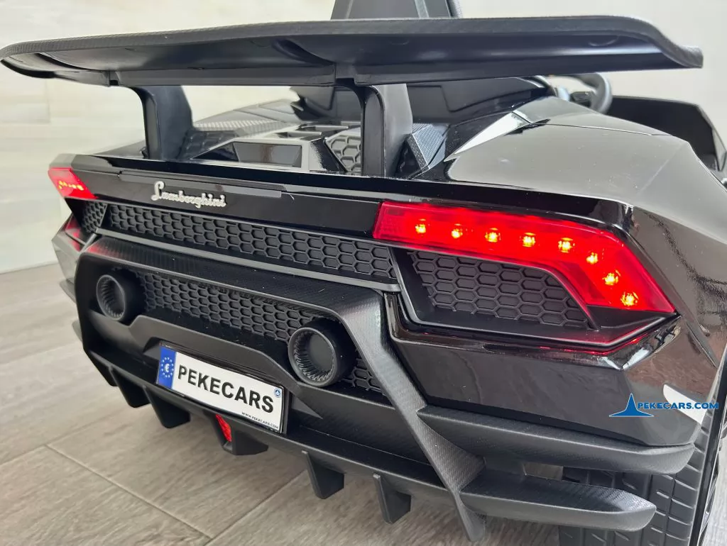 Lamborghini huracan negro 12v luces de freno traseras