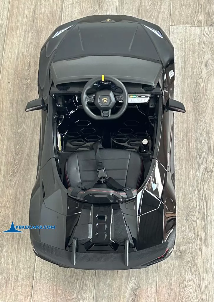 Lamborghini huracan negro 12v vista general