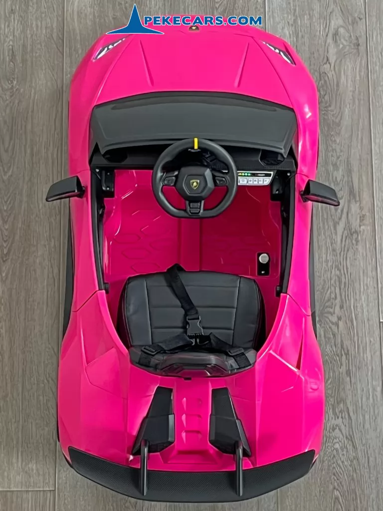 Coche electrico para niños Lamborghini huracan rosa