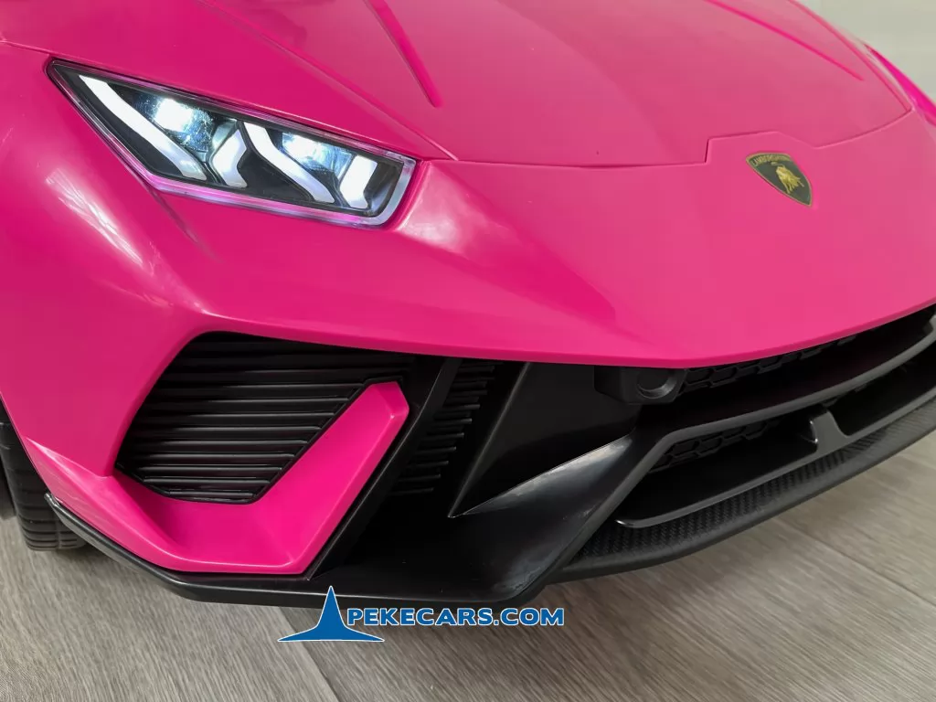 Coche electrico para niños Lamborghini huracan rosa