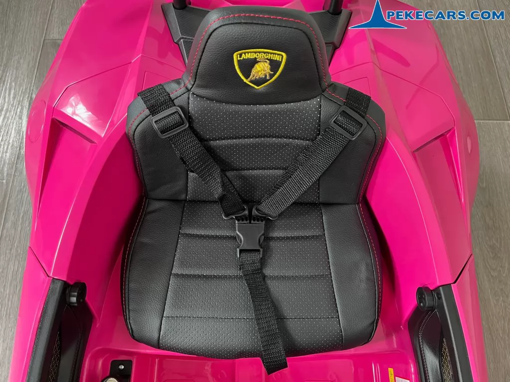Coche electrico para niños Lamborghini huracan rosa