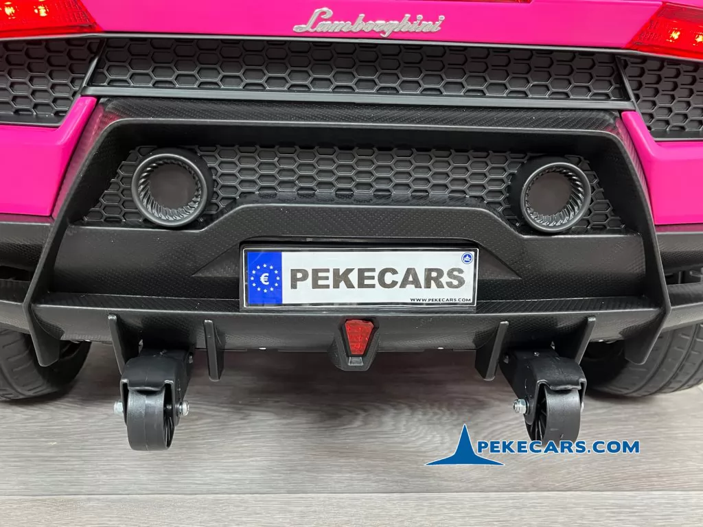 Coche electrico para niños Lamborghini huracan rosa