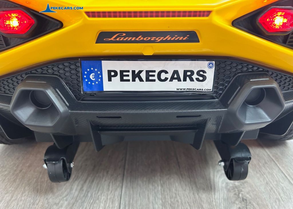 Lamborghini Sian 12V 2.4G Amarillo ruedines