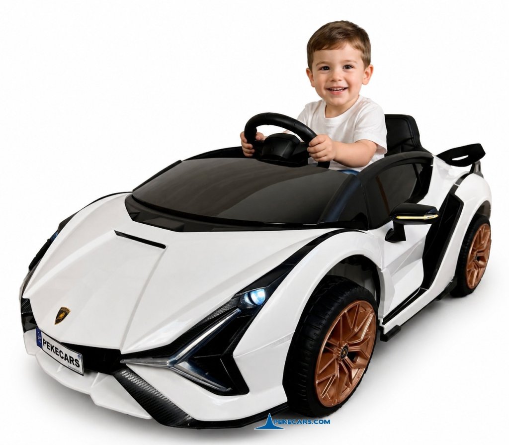 Lamborghini Sian 12V 2.4G Blanco Principal
