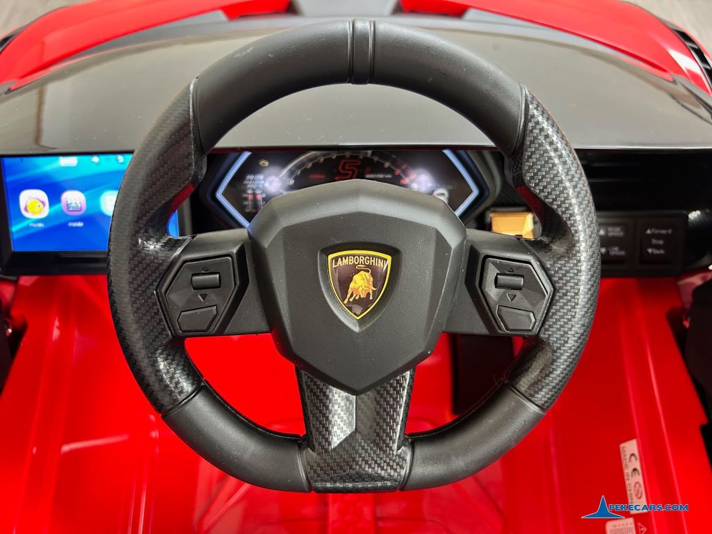Lamborghini Sian 12V 2.4G Rojo volante
