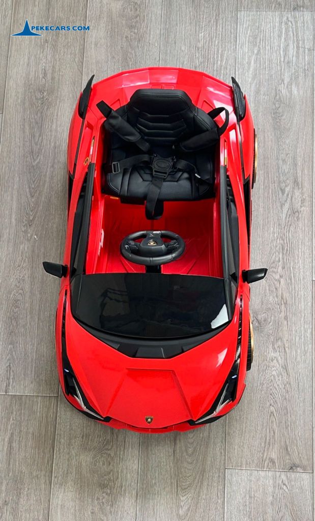Lamborghini Sian 12V 2.4G Rojo desde arriba