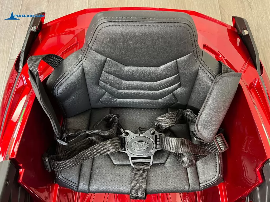 coches teledirigidos lamborghini sian 12v rojo vino