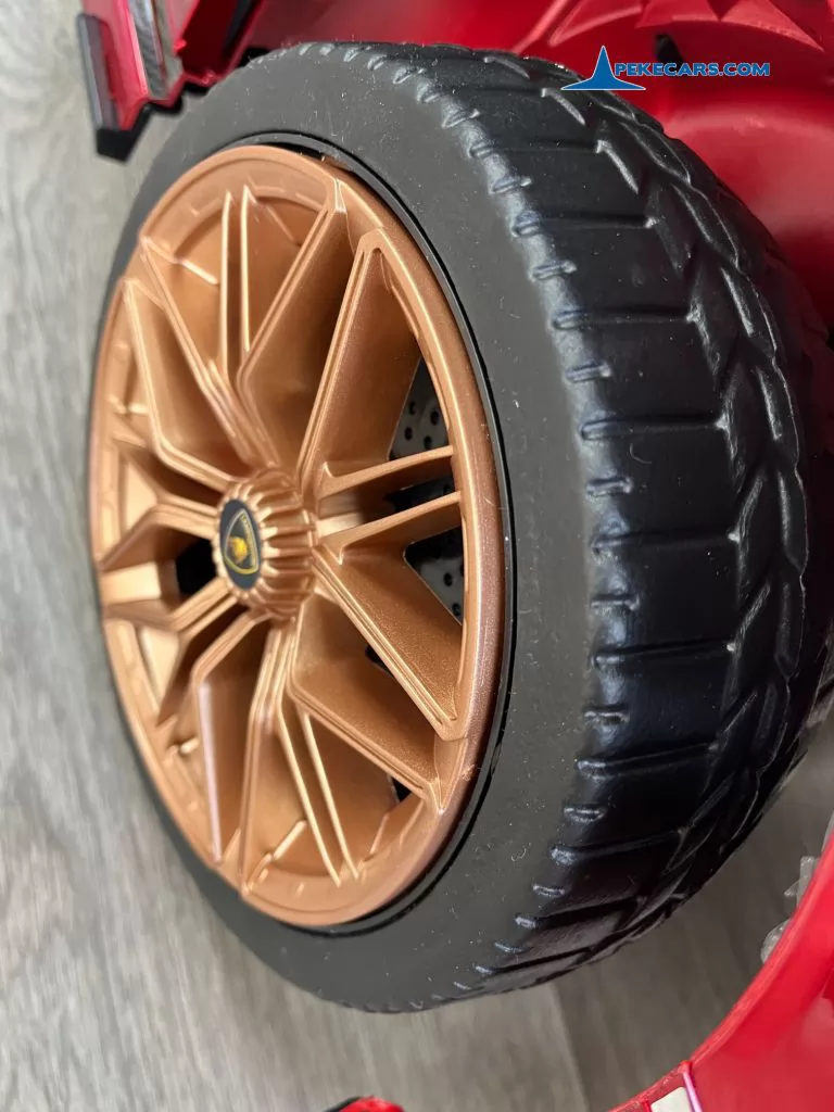 coches teledirigidos lamborghini sian 12v rojo vino