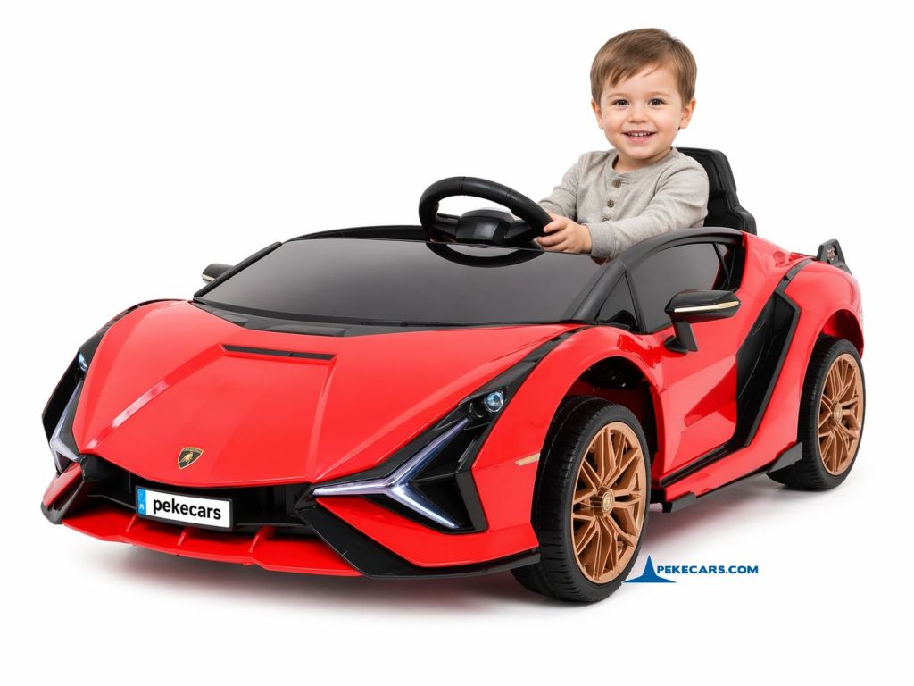 Lamborghini Sian 12V 2.4G Rojo vino Principal