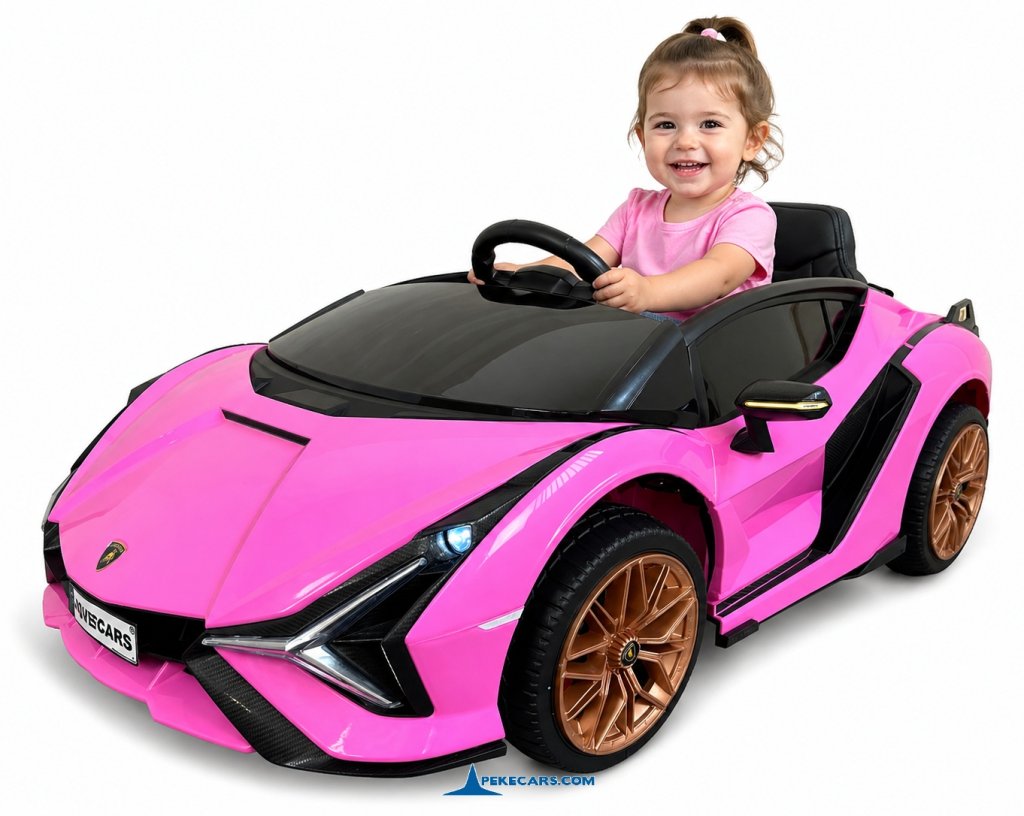 Lamborghini Sian 12V 2.4G Rosa Principal