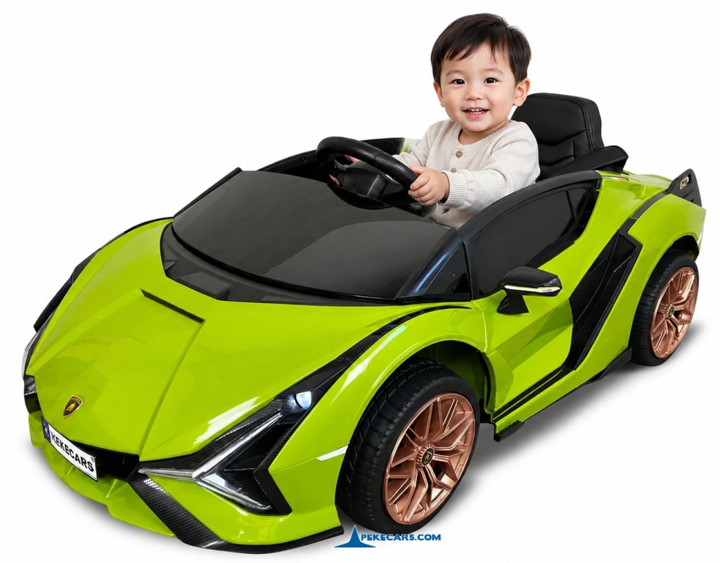 Lamborghini Sian 12V 2.4G Verde Principal