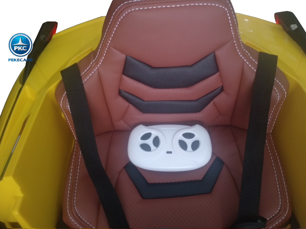 Lamborghini Sian 12V 2.4G Amarillo mando rc