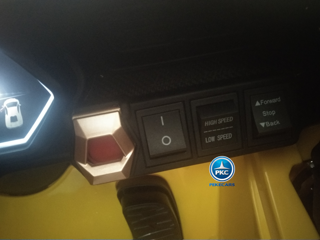 Lamborghini Sian 12V 2.4G Amarillo