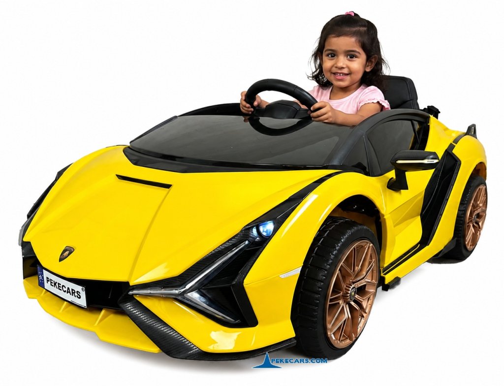 Lamborghini Sian 12V 2.4G Amarillo