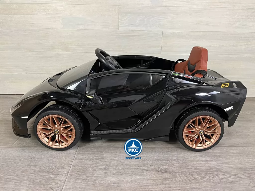 Lamborghini Sian 12V 2.4G Negro