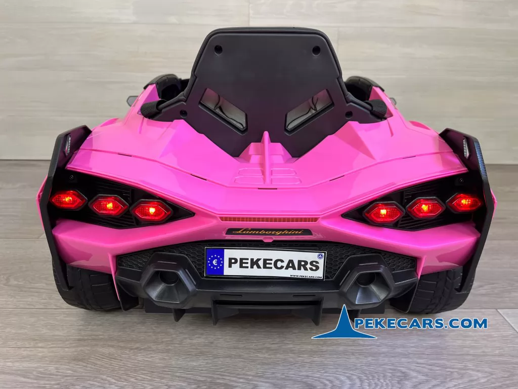lamborghini sian 12v rosa coche electrico niños