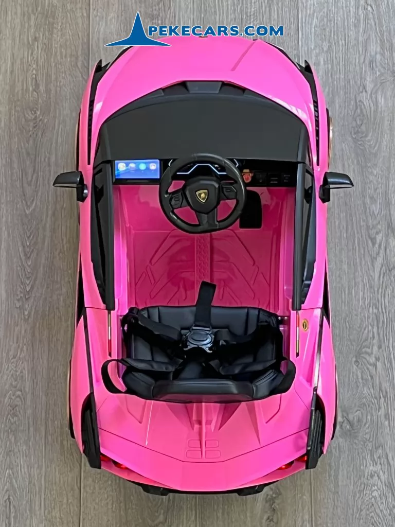 lamborghini sian 12v rosa coches electricos para niños