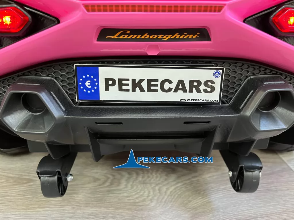 lamborghini sian 12v rosa coches teledirigidos