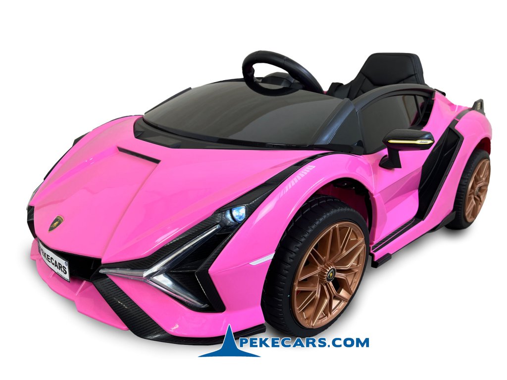 Lamborghini Sian 12V 2.4G Rosa Principal