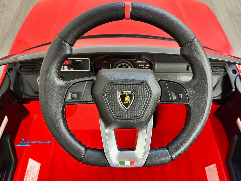 Lamborghini Urus rojo coche electrico ninos