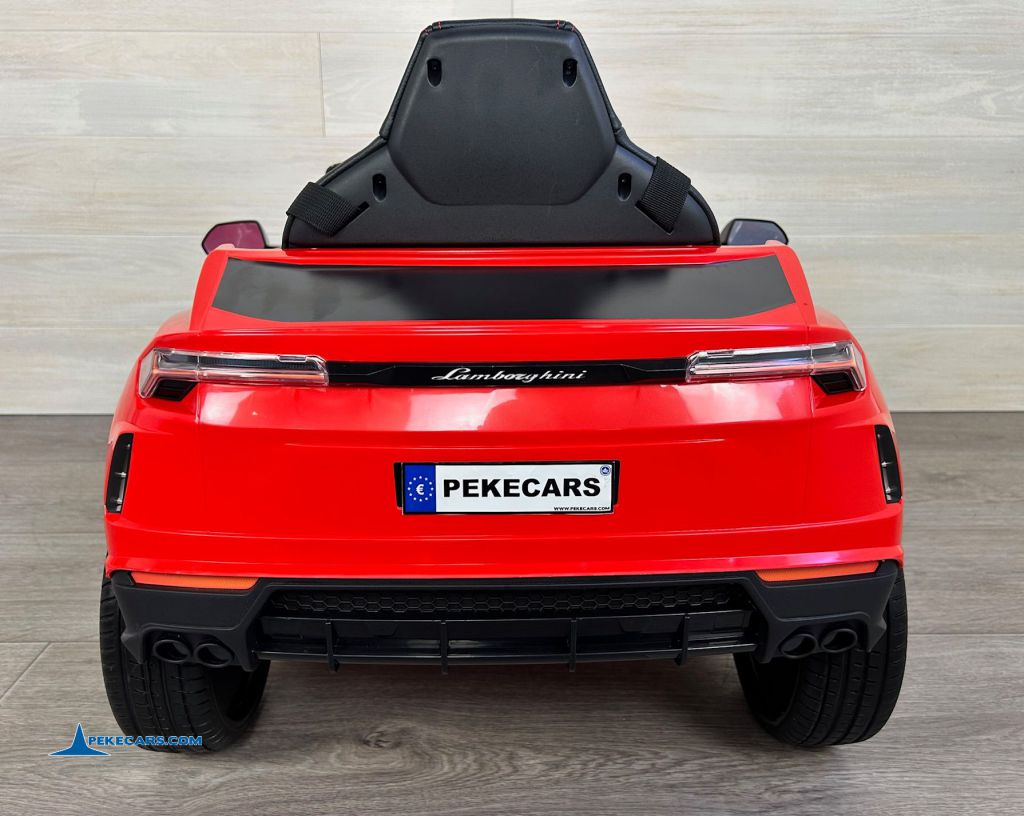 Lamborghini Urus rojo coche electrico ninos