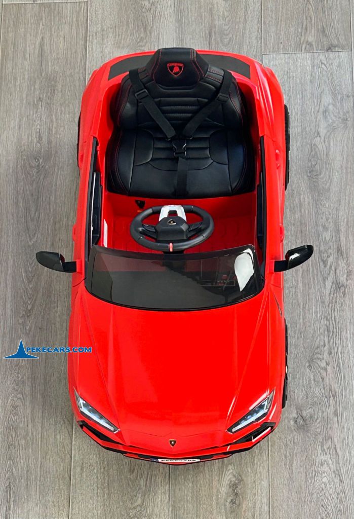 Lamborghini Urus rojo coche electrico ninos