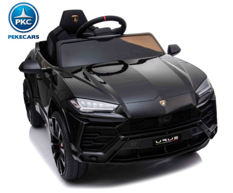 Lamborghini Urus negro vista 3/4
