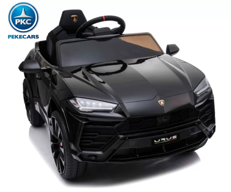 Lamborghini Urus negro vista 3/4