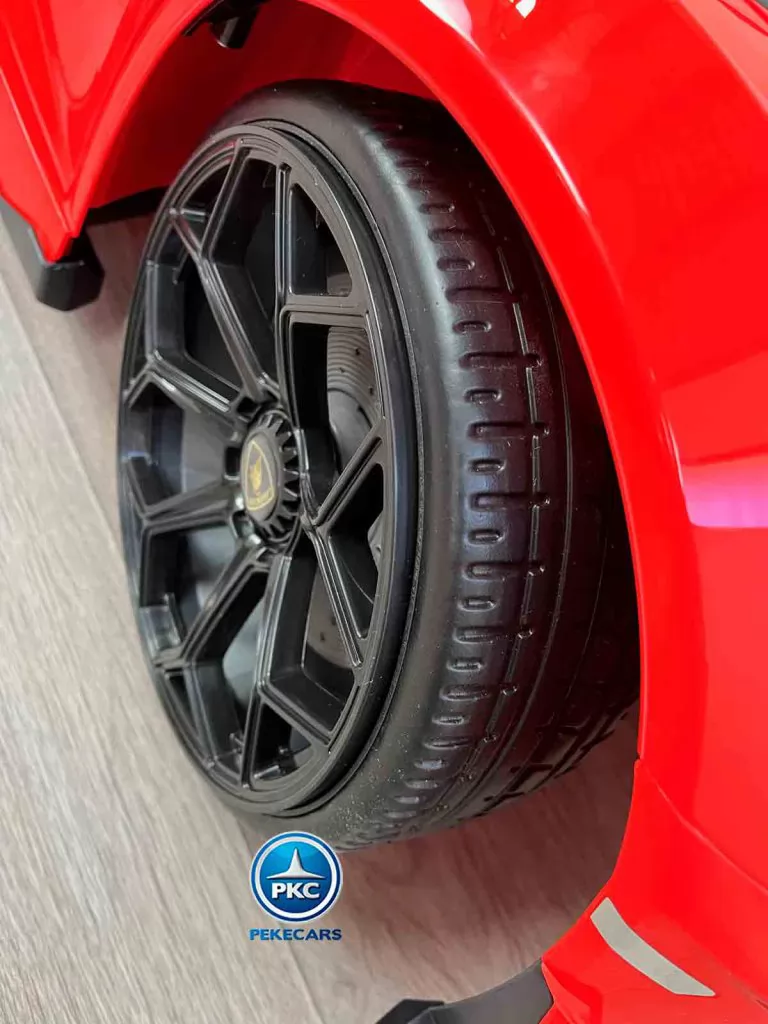Lamborghini aventador 24v rojo