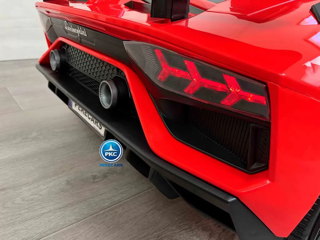 Lamborghini aventador 24v rojo
