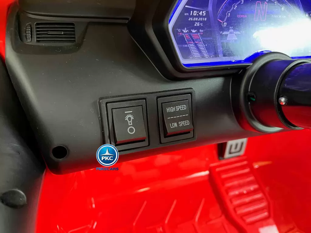 Lamborghini aventador 24v rojo