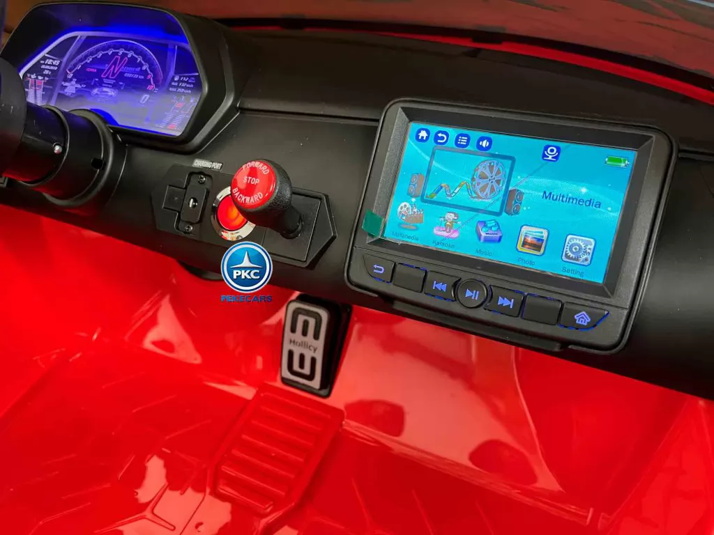 Lamborghini aventador 24v rojo