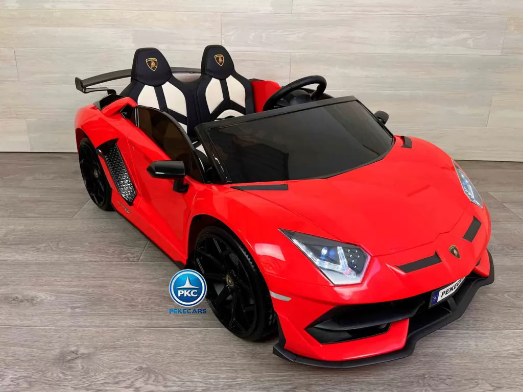 Lamborghini aventador 24v rojo
