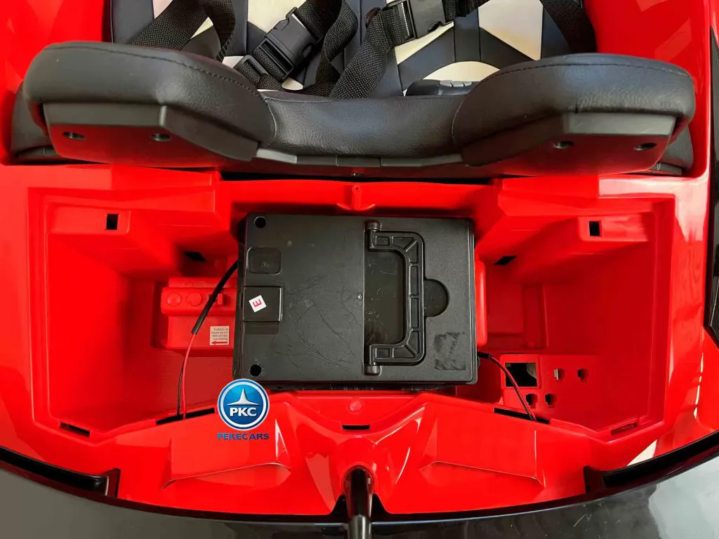 Lamborghini aventador 24v rojo
