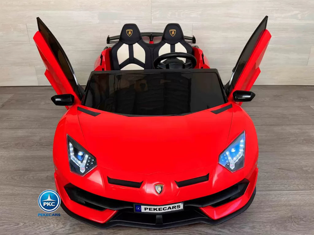 Lamborghini aventador 24v rojo
