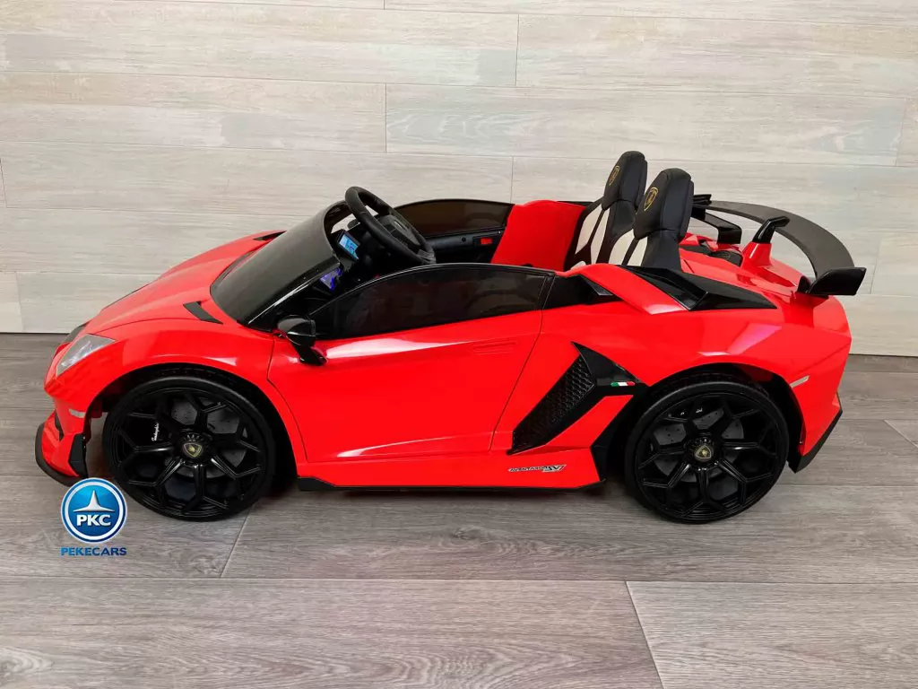 Lamborghini aventador 24v rojo