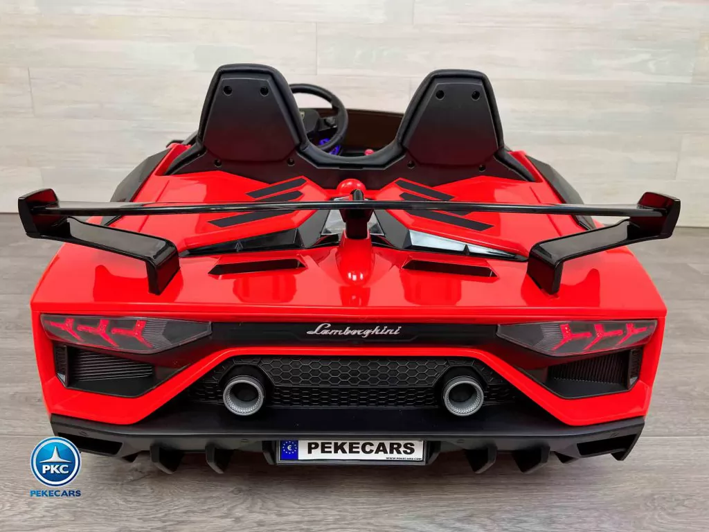 Lamborghini aventador 24v rojo