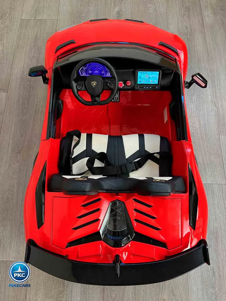 Lamborghini aventador 24v rojo