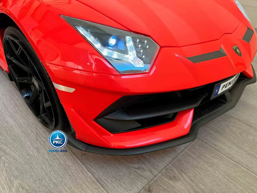 Lamborghini aventador 24v rojo