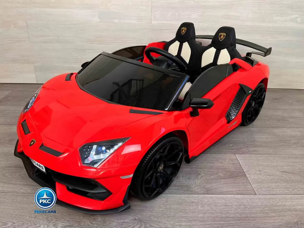 Lamborghini aventador 24v rojo