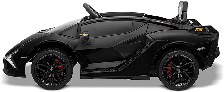 Lamborghini Sian 12V 2.4G Negro side